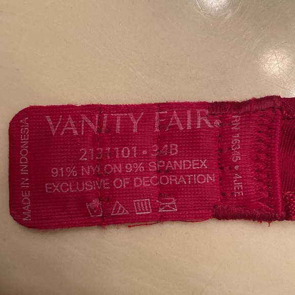 Vanity fair size 34B “Add a Cup” bra~ Like New! - Picture 6 of 8